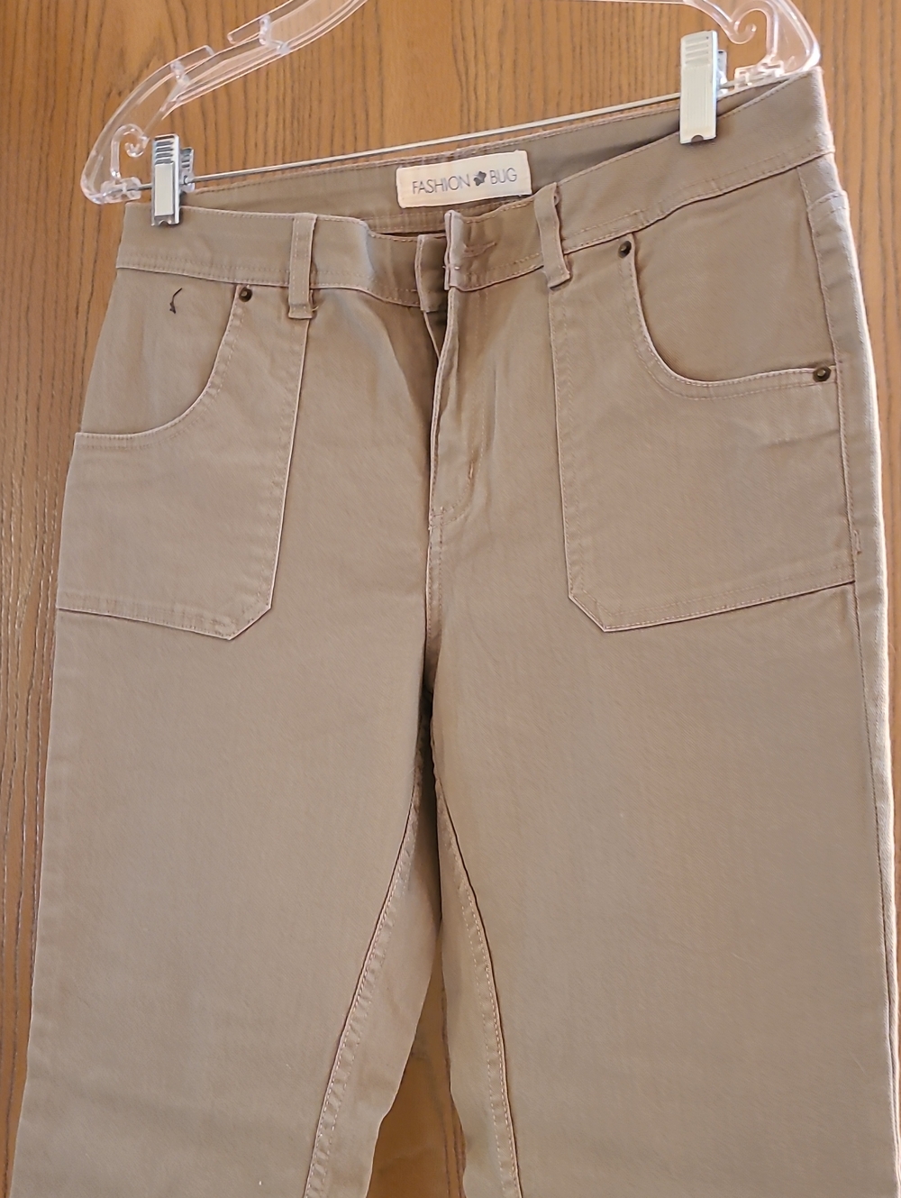 Fashion Bug Women's Tan Utility Chinos